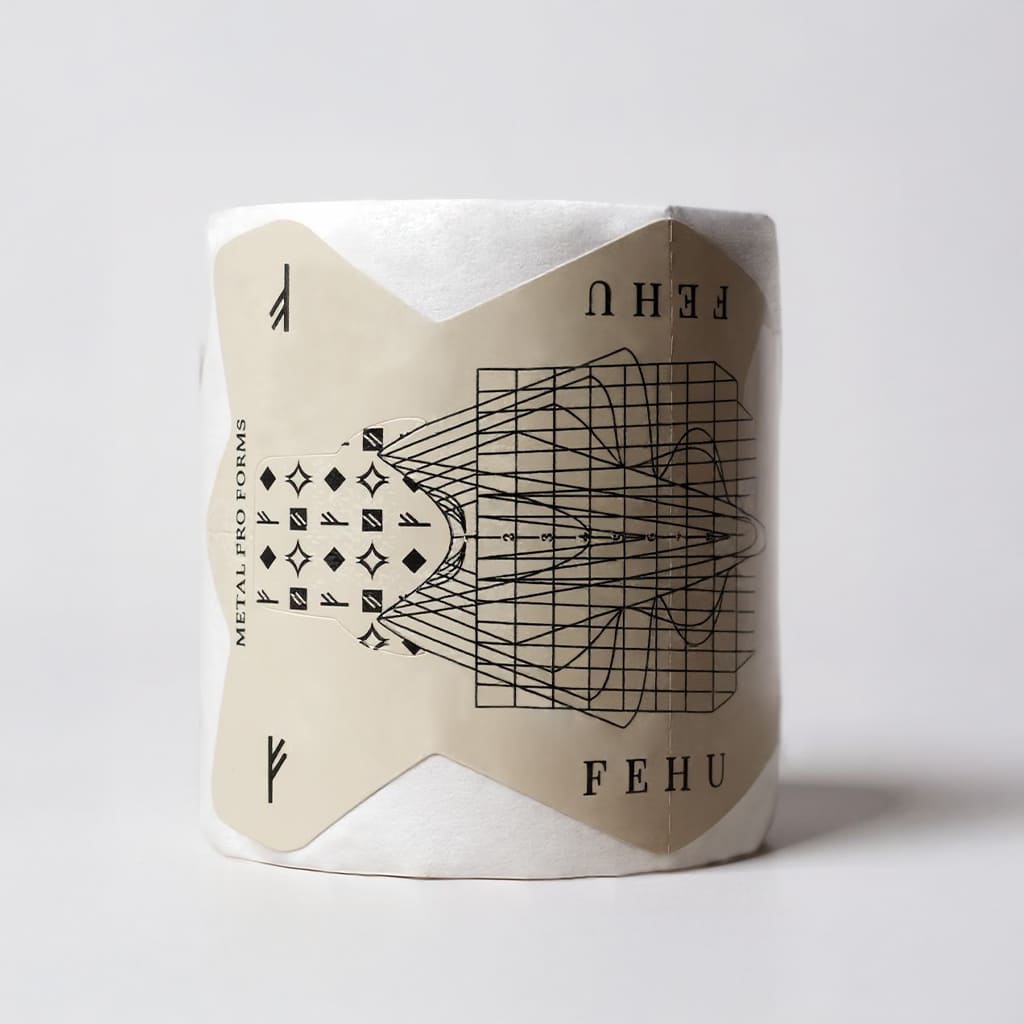 Kovové PRO šablony, 100 ks.