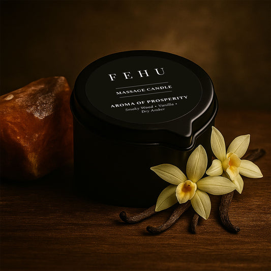 Masážní svíčka „Aroma Prosperity“, 100 g.