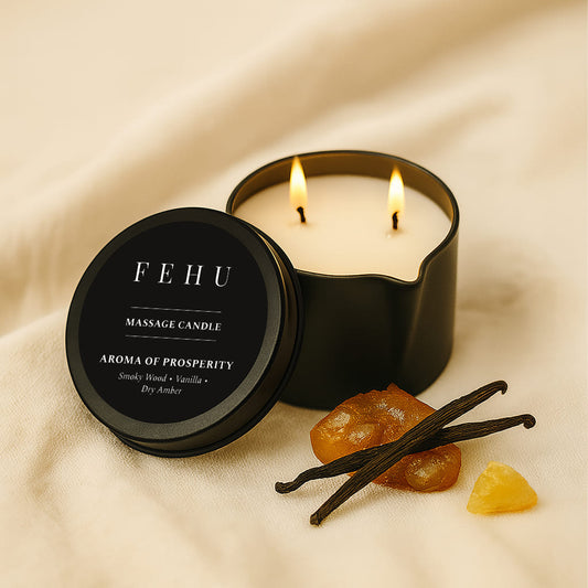 Массажная свеча «Аромат Процветания», 100 г.